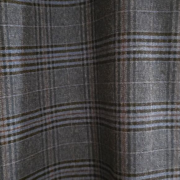 Treasure & Bond Women's size S Pull on Blue Black Red Plaid Poly Blend Pants - Picture 2 of 9